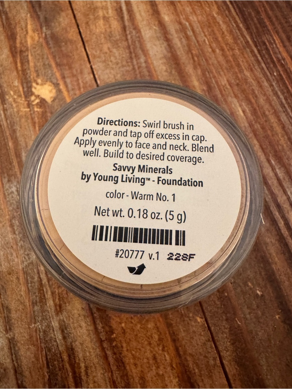 Savvy Mineral Warm 1 Foundation Powder New Sealed - Picture 7 of 7